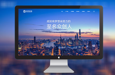 品牌网站案例-湖南至名众创创业服务有限公司