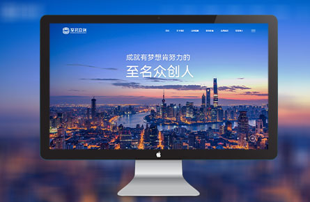 品牌网站案例-湖南至名众创创业服务有限公司
