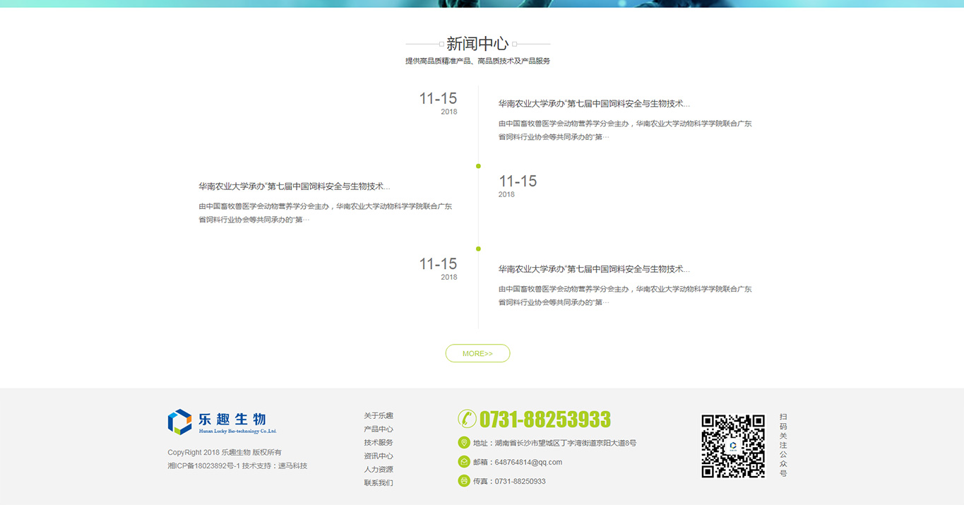 湖南網站建設案例